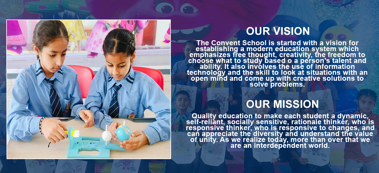 the convent school pohir vission mission